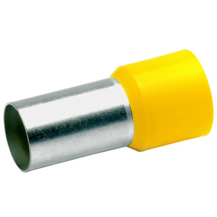 Втулочный изолир. наконечник 6мм2, длина втулки 18мм (цвет по DIN46228ч.4 - желтый)